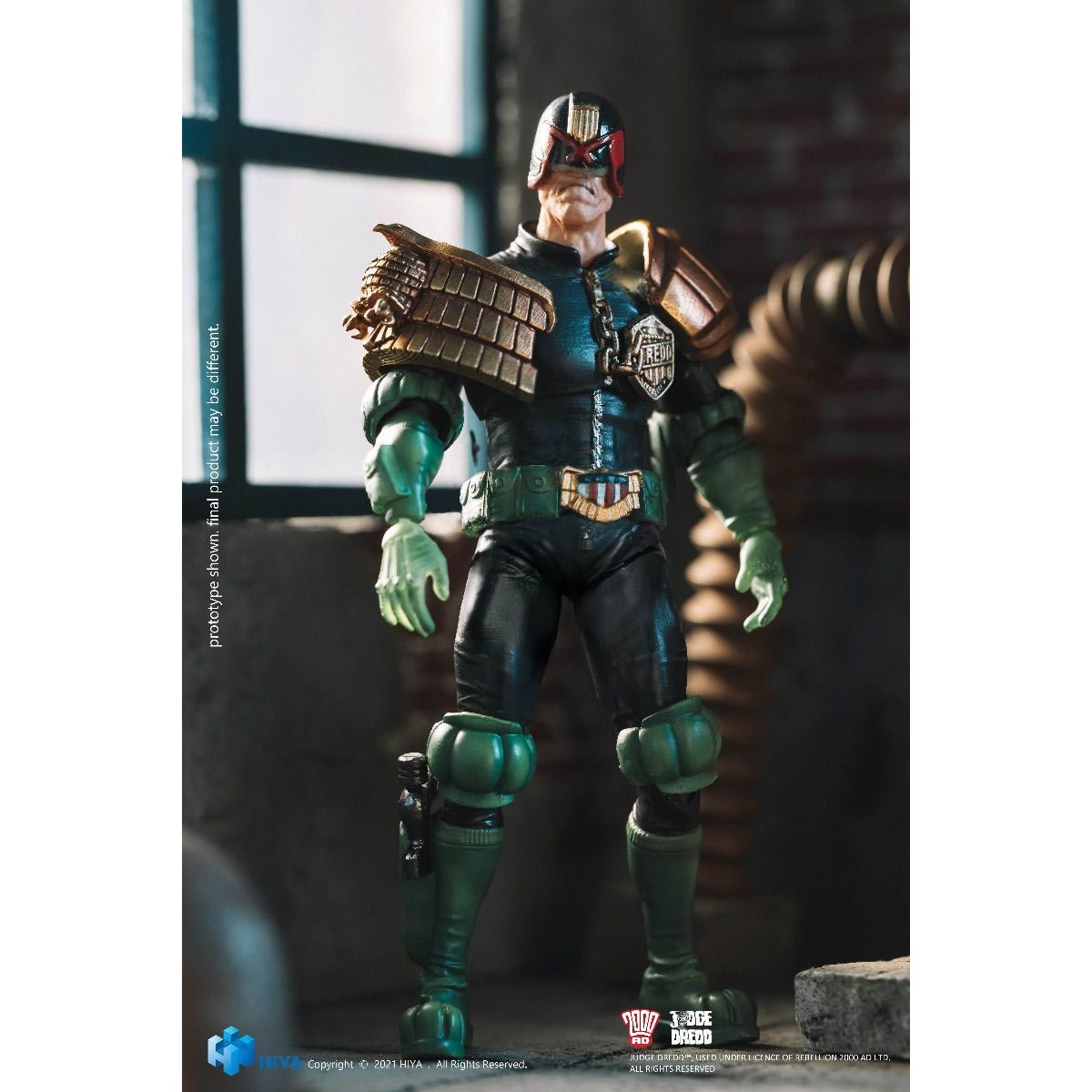 Judge Dredd Exquisite Mini Series 1:18 Scale Action Figure - Image 3