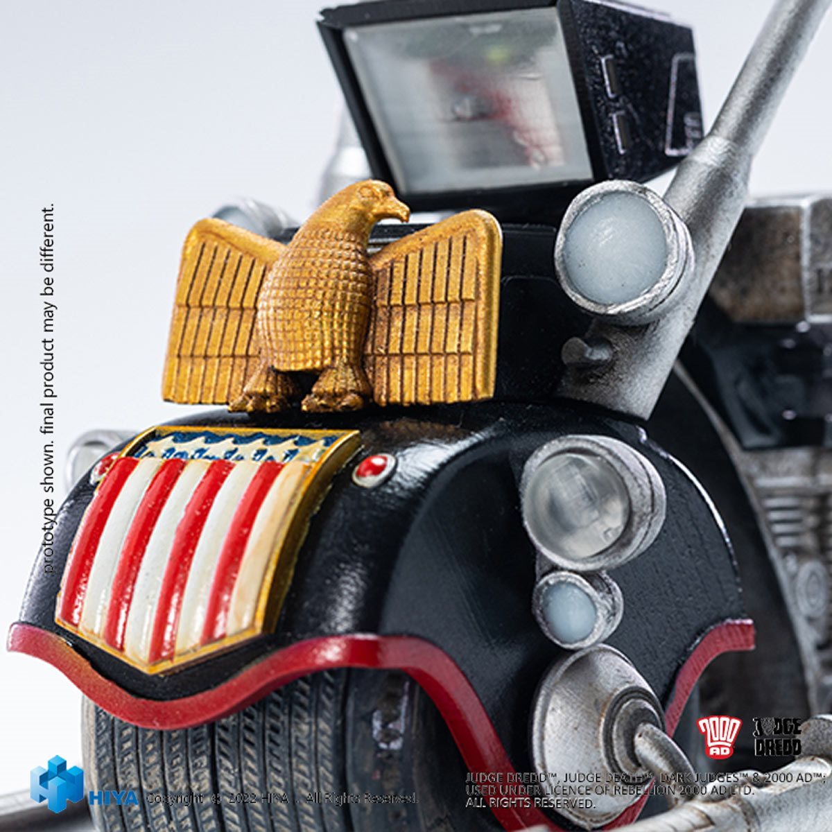 Judge Dredd Judge Anderson and Lawmaster MK II Exquisite Mini Series 1:18 Scale Action Figure Set - Image 5