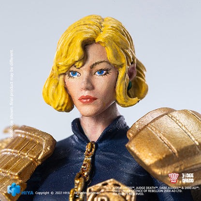 Judge Dredd Judge Anderson and Lawmaster MK II Exquisite Mini Series 1:18 Scale Action Figure Set - Image 6