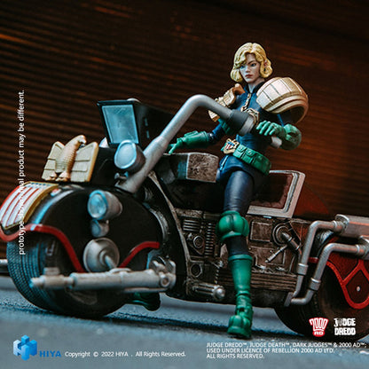 Judge Dredd Judge Anderson and Lawmaster MK II Exquisite Mini Series 1:18 Scale Action Figure Set - Image 9