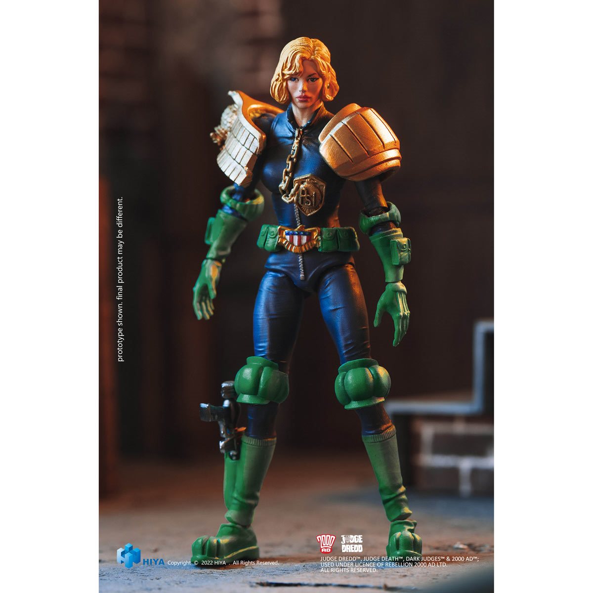 Judge Dredd Judge Anderson Exquisite Mini Series 1:18 Scale Action Figure - Image 3