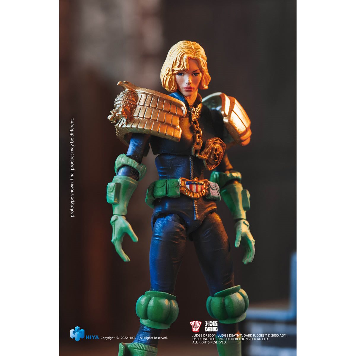 Judge Dredd Judge Anderson Exquisite Mini Series 1:18 Scale Action Figure - Image 4