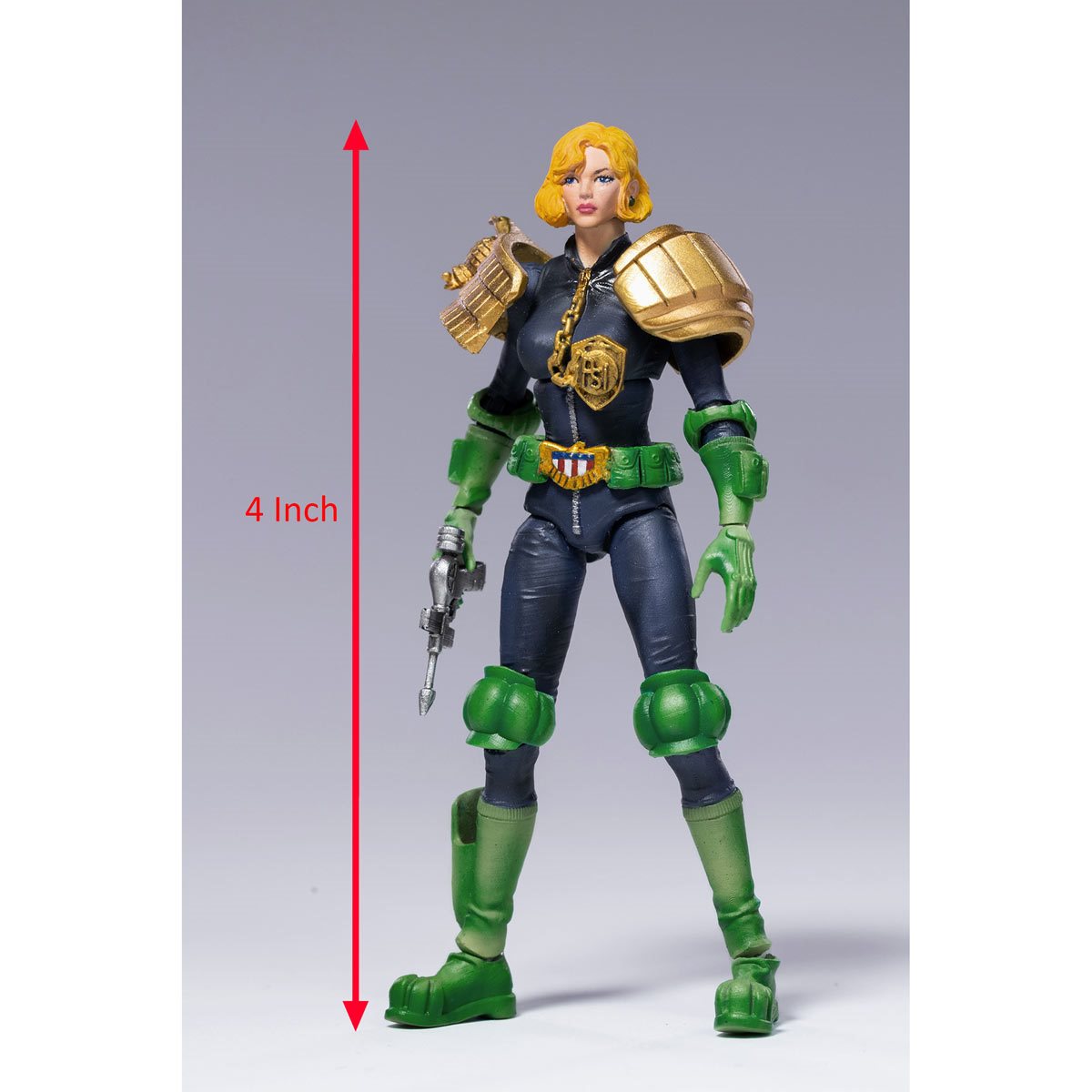 Judge Dredd Judge Anderson Exquisite Mini Series 1:18 Scale Action Figure - Image 5