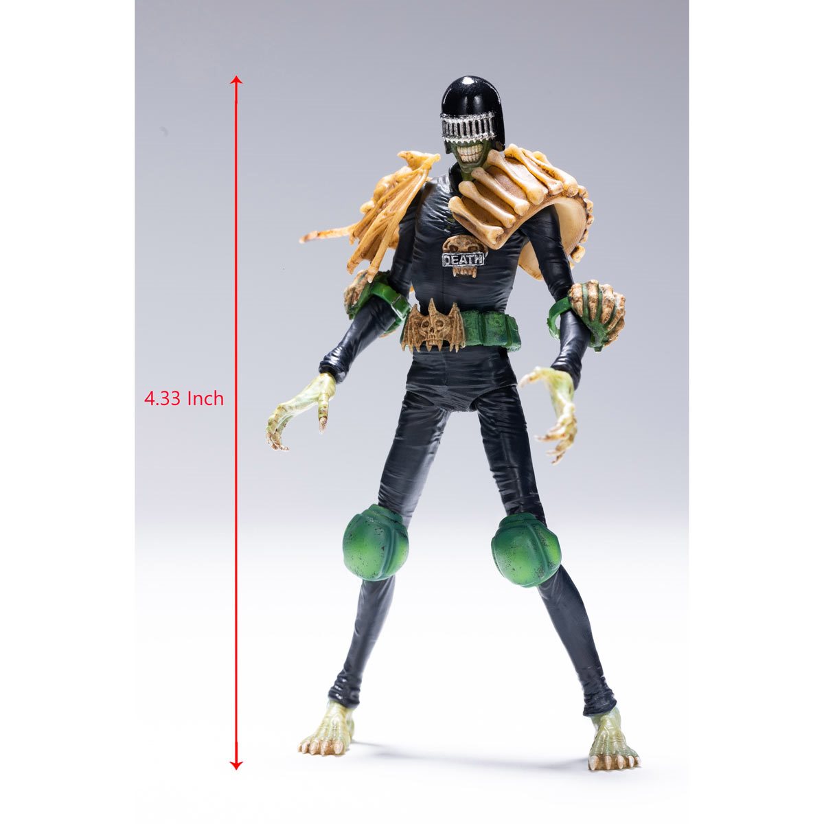 Judge Dredd Judge Death Exquisite Mini Series 1:18 Scale Action Figure - Image 3