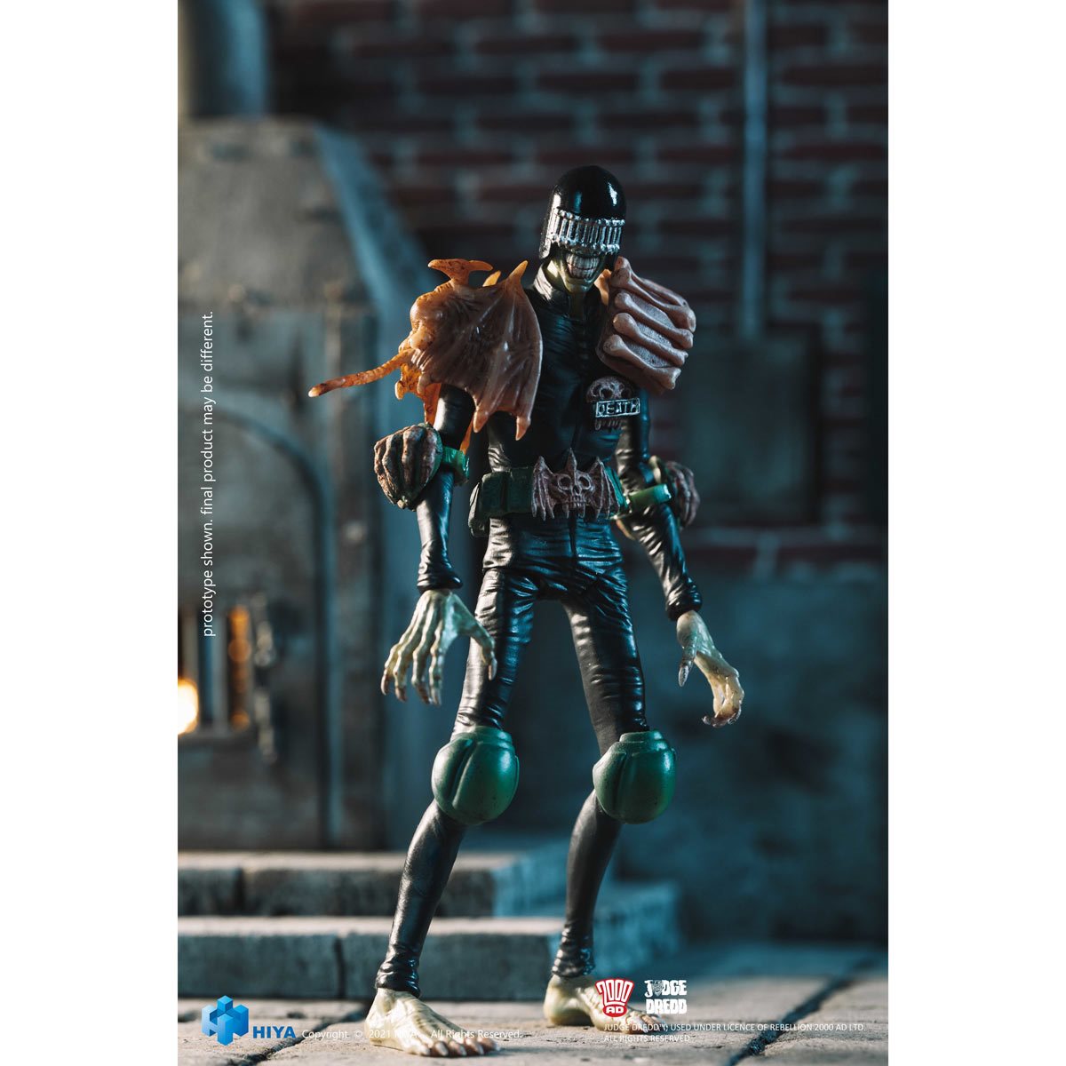 Judge Dredd Judge Death Exquisite Mini Series 1:18 Scale Action Figure - Image 4