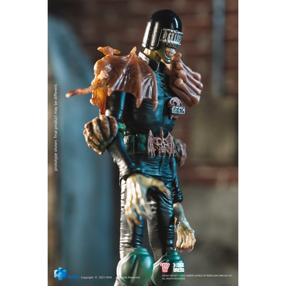 Judge Dredd Judge Death Exquisite Mini Series 1:18 Scale Action Figure - Image 5