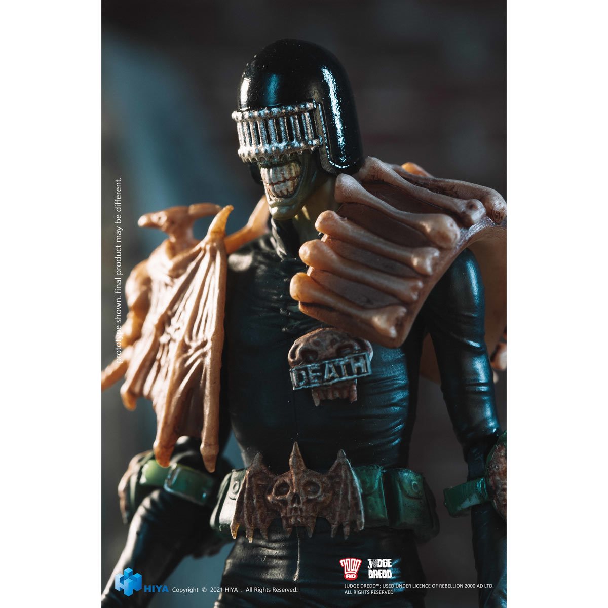 Judge Dredd Judge Death Exquisite Mini Series 1:18 Scale Action Figure - Image 6