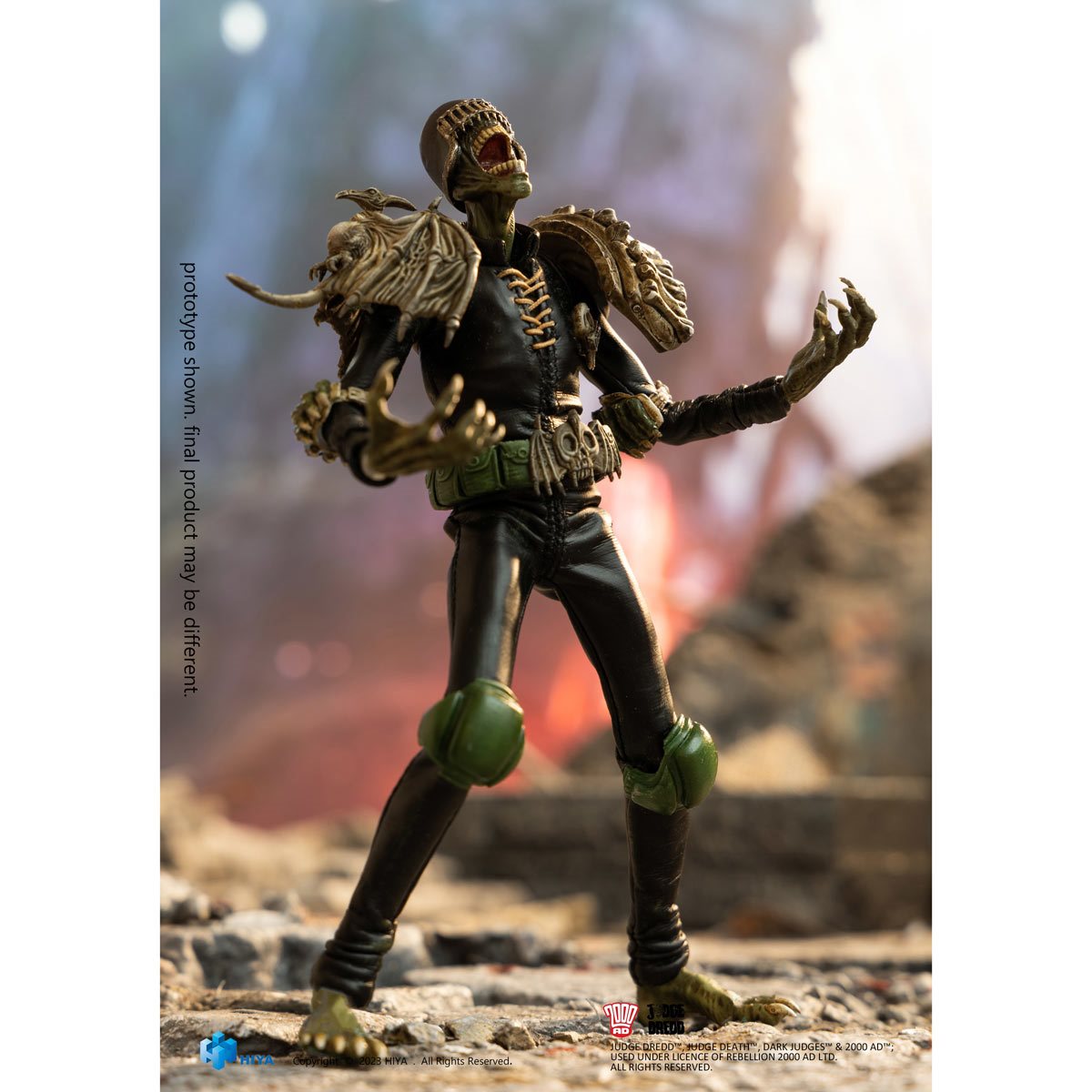 Judge Dredd Judge Death Exquisite Super Series 1:12 Scale Action Figure - Image 6
