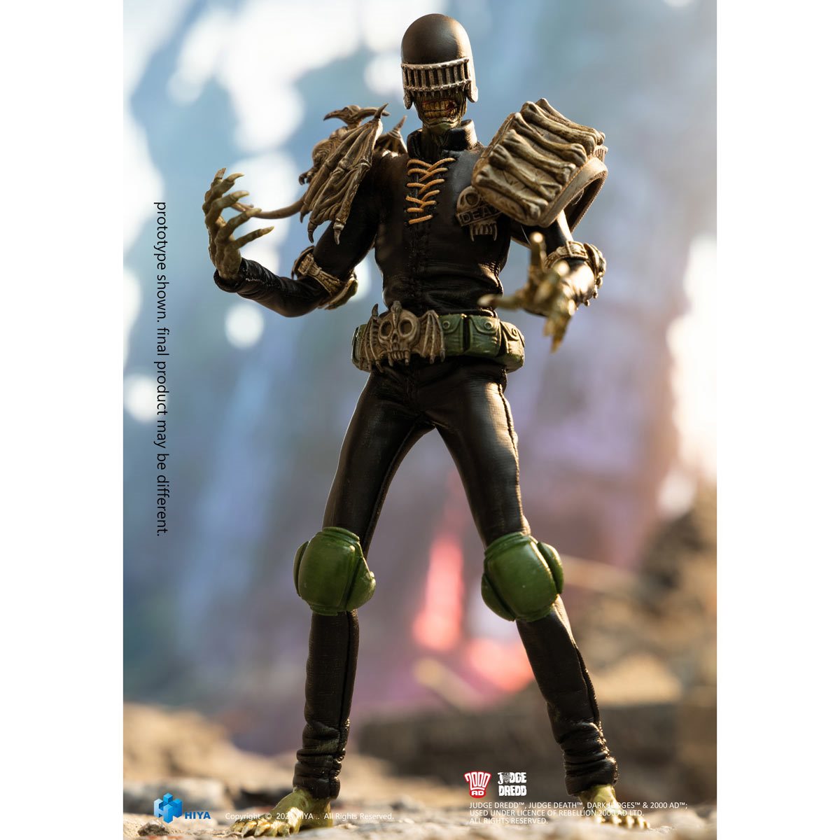 Judge Dredd Judge Death Exquisite Super Series 1:12 Scale Action Figure - Image 7