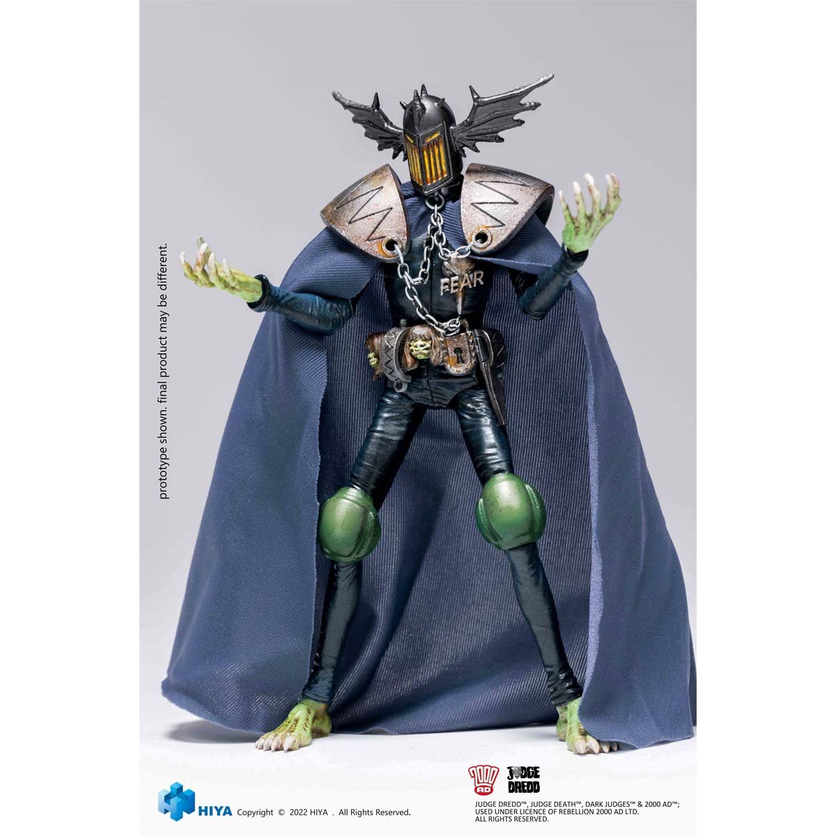 Judge Dredd Judge Fear Exquisite Mini Series 1:18 Scale Action Figure - Image 4