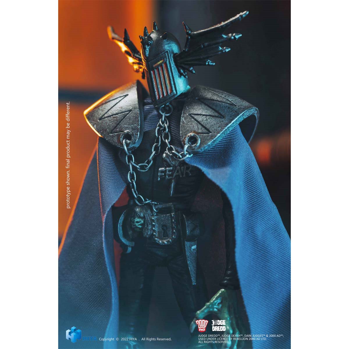 Judge Dredd Judge Fear Exquisite Mini Series 1:18 Scale Action Figure - Image 6