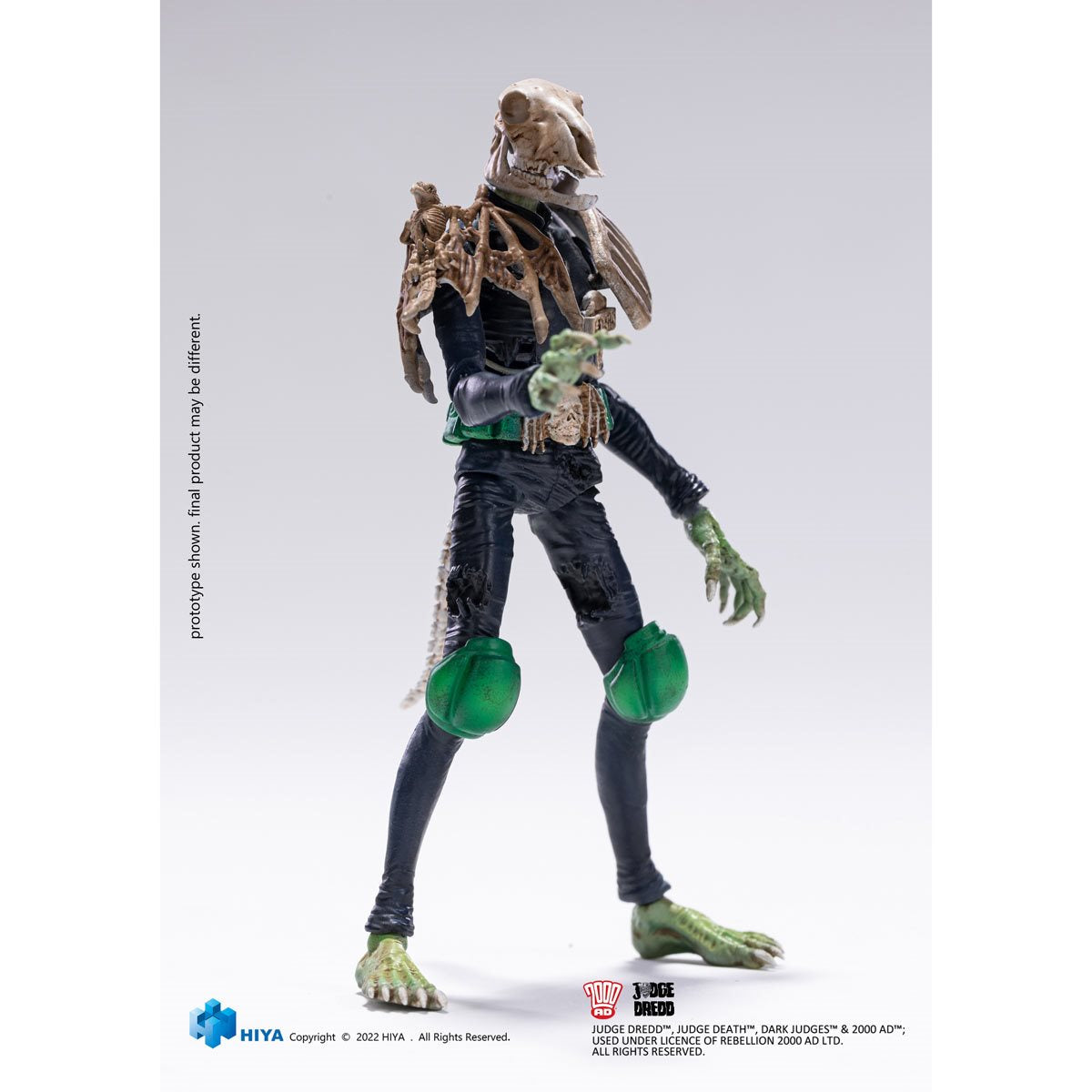 Judge Dredd Judge Mortis Exquisite Mini Series 1:18 Scale Action Figure - Image 3
