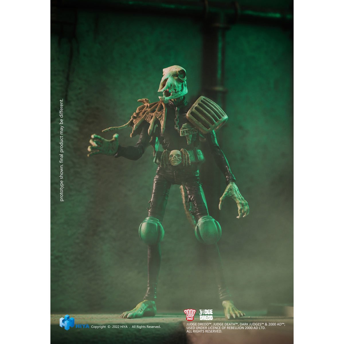 Judge Dredd Judge Mortis Exquisite Mini Series 1:18 Scale Action Figure - Image 4