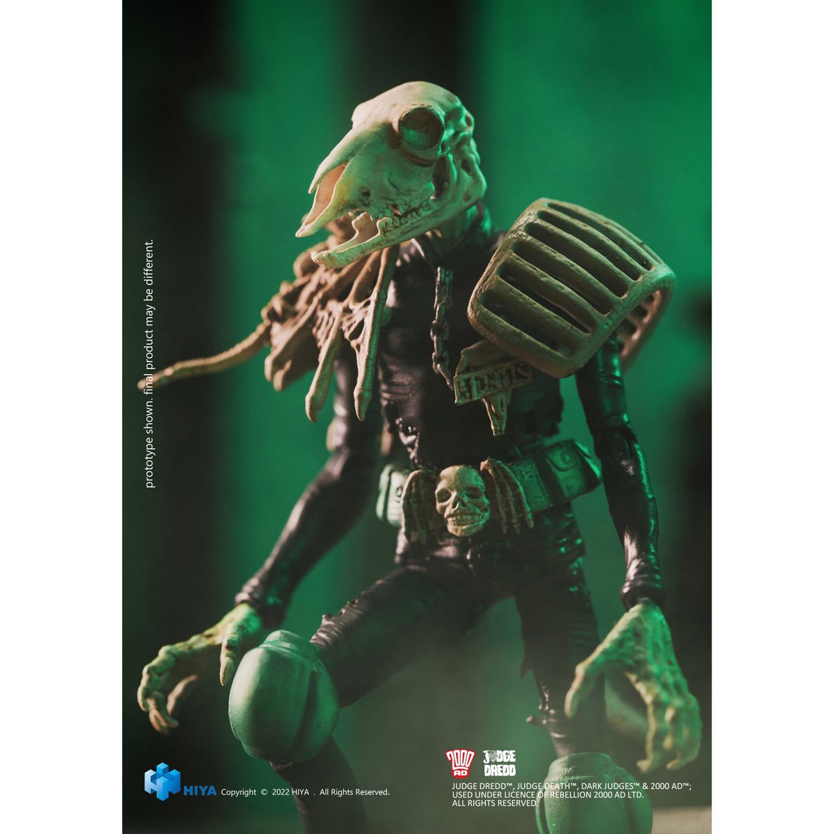 Judge Dredd Judge Mortis Exquisite Mini Series 1:18 Scale Action Figure - Image 7