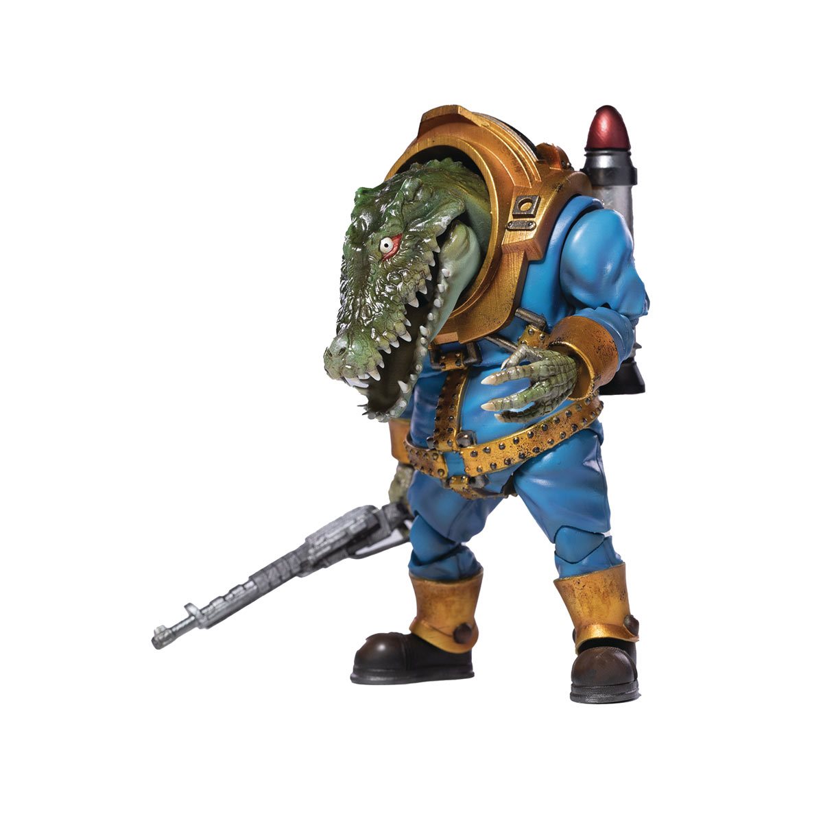 Judge Dredd Klegg Mercenary Exquisite Mini Series 1:18 Scale Action Figure - Image 2