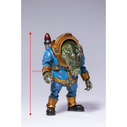 Judge Dredd Klegg Mercenary Exquisite Mini Series 1:18 Scale Action Figure - Image 4