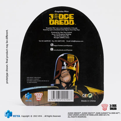 Judge Dredd vs. Death Black and White Exquisite Mini Series 1:18 Scale Action Figure 2-Pack - Image 8