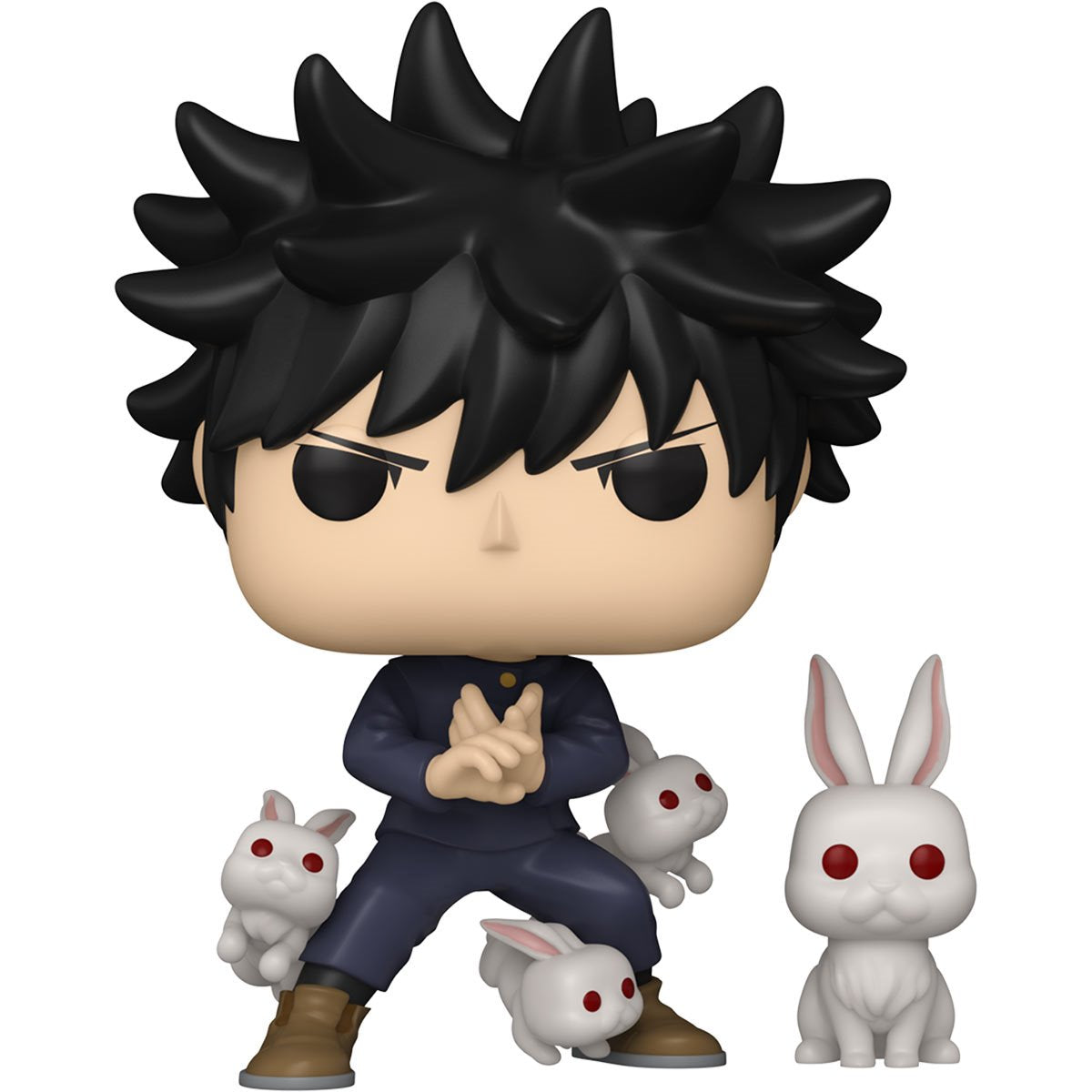 Jujutsu Kaisen Megumi Fushiguro with Rabbits Funko Pop! Vinyl Figure and Buddy #1883 - Image 2