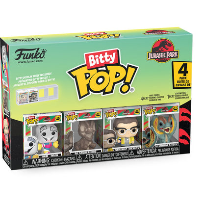 Jurassic Park Mr. DNA Funko Bitty Pop! Mini-Figure 4-Pack - Image 4