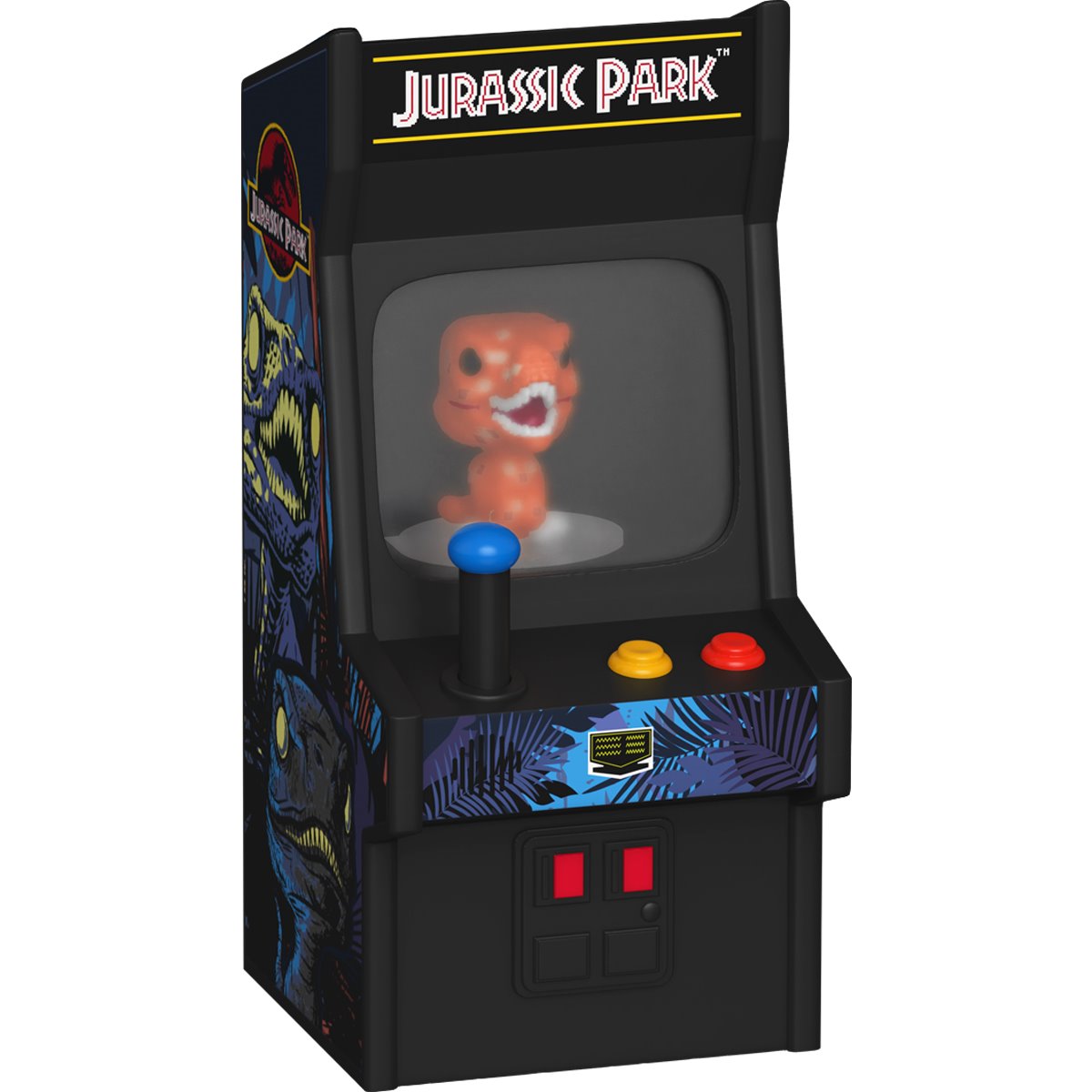 Jurassic Park Raptor Funko Bitty Pop! Arcade Cabinet - Image 7