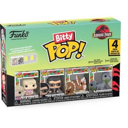 Jurassic Park Triceratops Funko Bitty Pop! Mini-Figure 4-Pack - Image 4