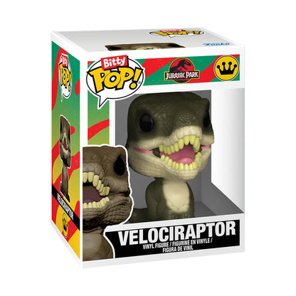 Jurassic Park Velociraptor and Brachiosaurus Funko Bitty Pop! Mini-Figure 2-Pack - Image 8