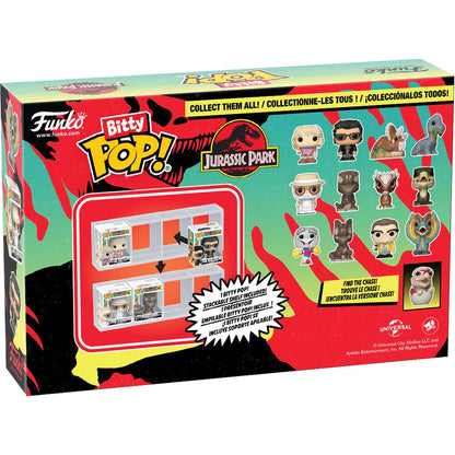 Jurassic Park Velociraptor Funko Bitty Pop! Mini-Figure 4-Pack - Image 3
