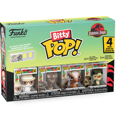 Jurassic Park Velociraptor Funko Bitty Pop! Mini-Figure 4-Pack - Image 4