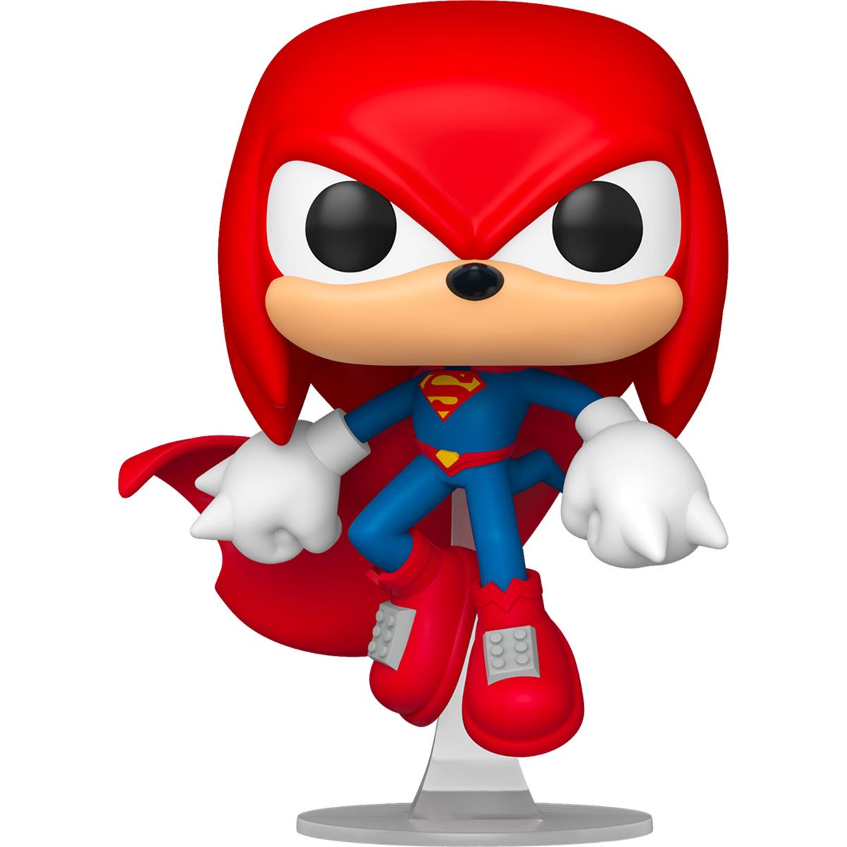 Justice League x Sonic the Hedgehog Knuckles as Superman Funko Pop! Vinyl Figure #596 - Image 2