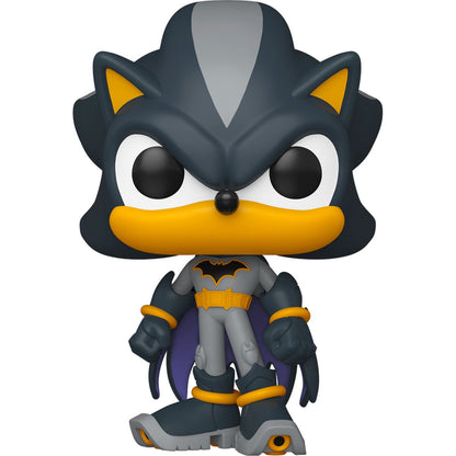 Justice League x Sonic the Hedgehog Shadow as Batman Funko Pop! Vinyl Figure #591 - Image 2