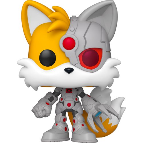 Justice League x Sonic the Hedgehog Tails as Cyborg Funko Pop! Vinyl Figure #594 - Image 2