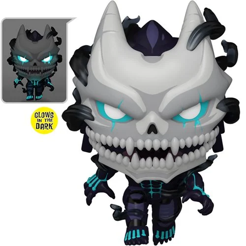 Kaiju No. 8 (Uncontrollable) Glow-in-the-Dark Funko Pop! Vinyl Figure #2326 - Exclusive - Image 2