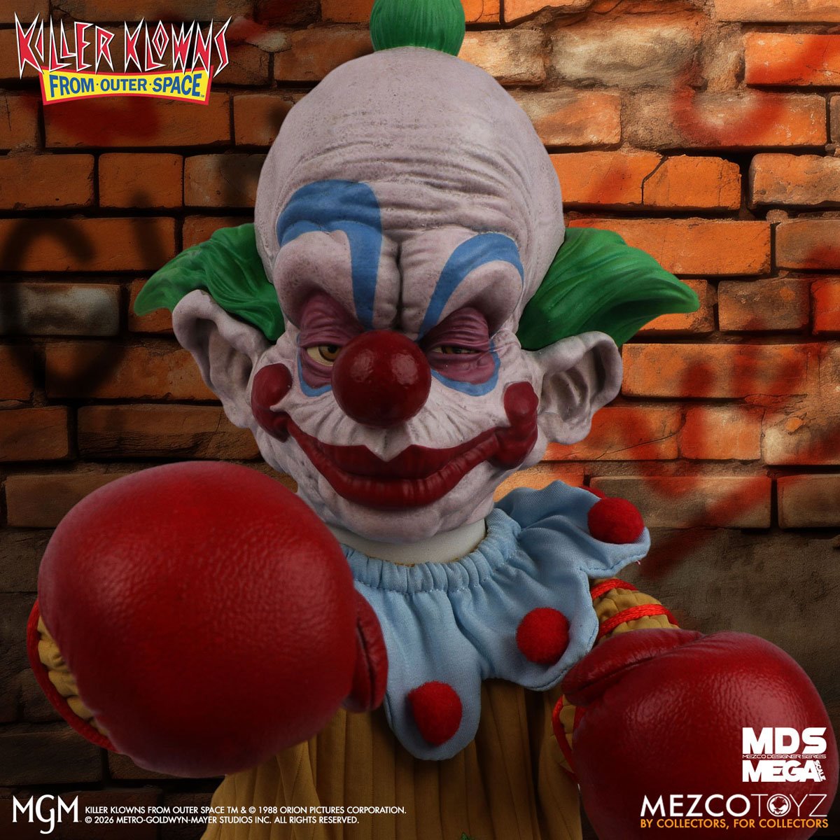 Killer Klowns From Outer Space Shorty with Sound Mezco Designer Series Mega-Scale 15-Inch Doll - Image 4
