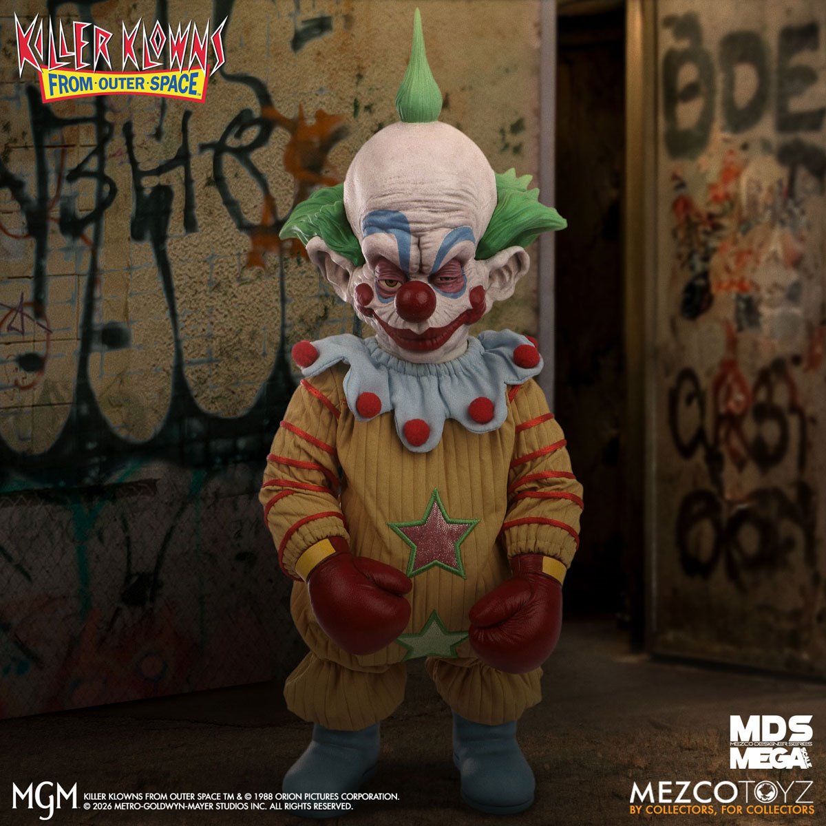 Killer Klowns From Outer Space Shorty with Sound Mezco Designer Series Mega-Scale 15-Inch Doll - Image 5