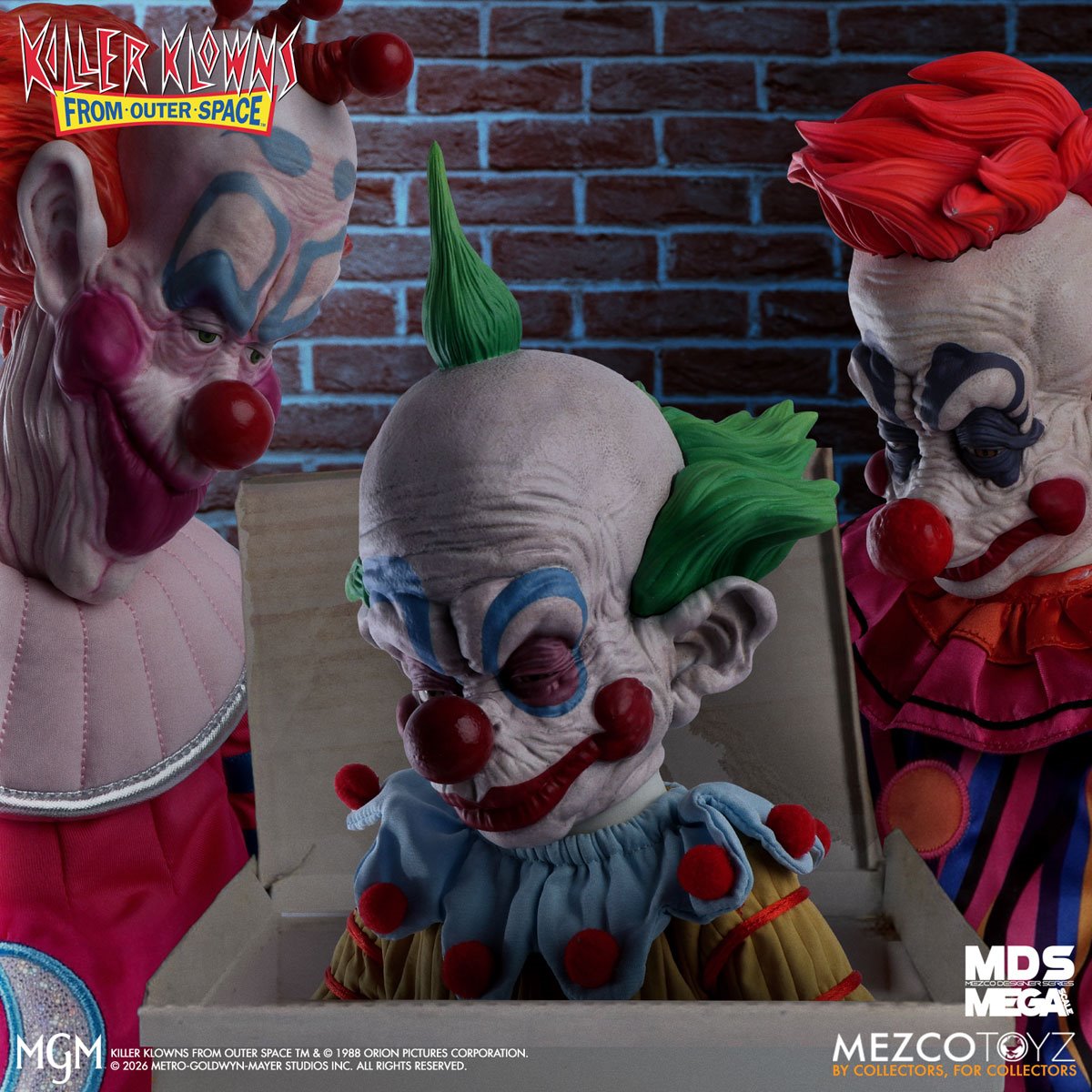 Killer Klowns From Outer Space Shorty with Sound Mezco Designer Series Mega-Scale 15-Inch Doll - Image 6