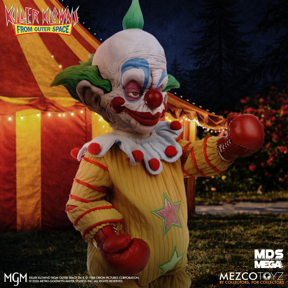Killer Klowns From Outer Space Shorty with Sound Mezco Designer Series Mega-Scale 15-Inch Doll - Image 8