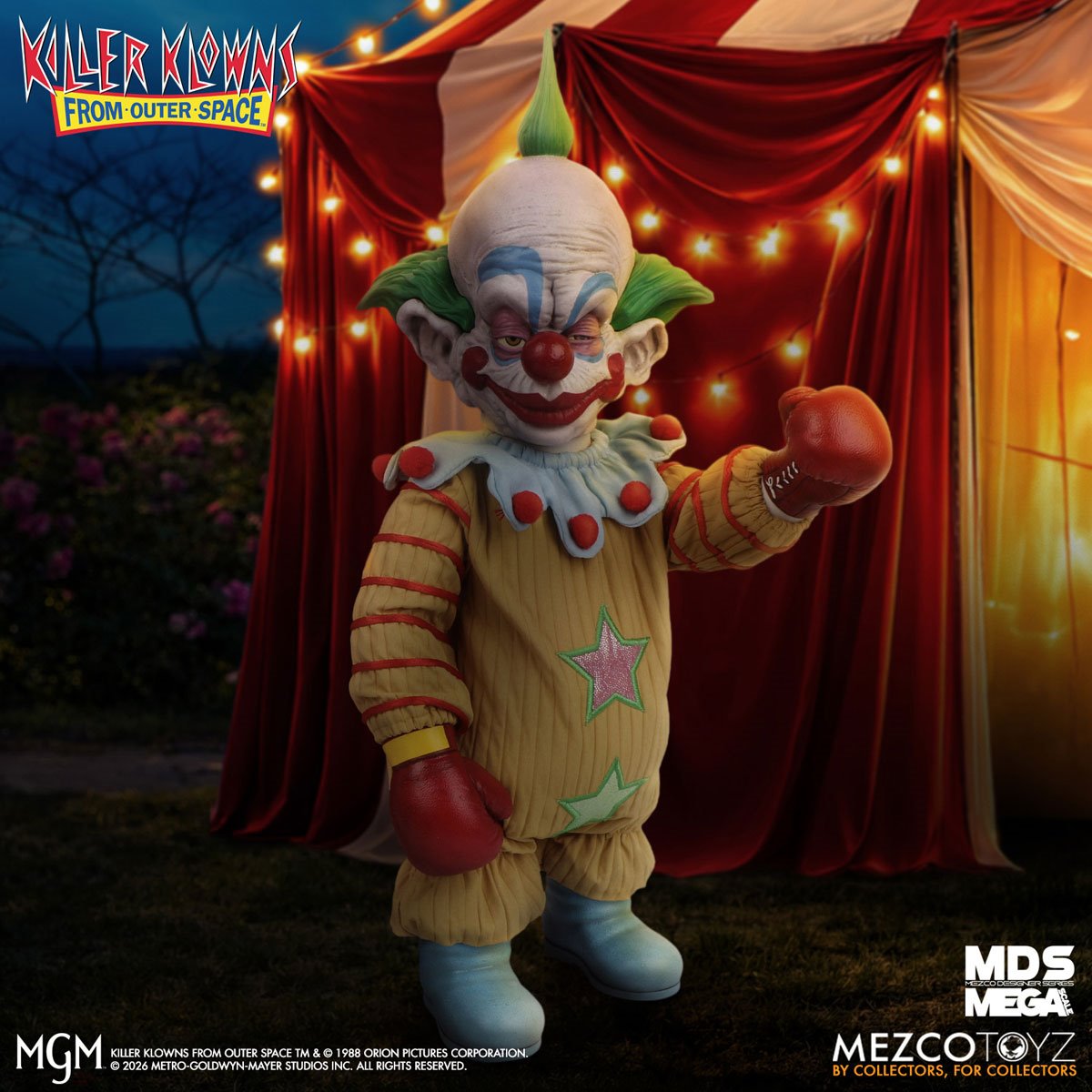 Killer Klowns From Outer Space Shorty with Sound Mezco Designer Series Mega-Scale 15-Inch Doll - Image 9