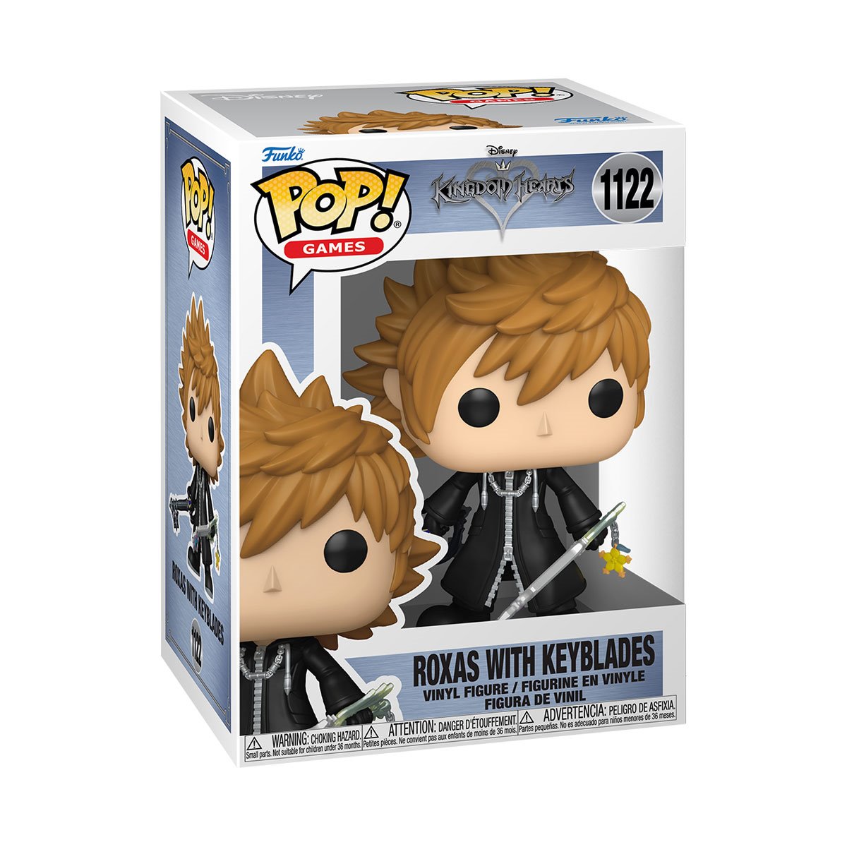 Kingdom Hearts Roxas with Keyblades Funko Pop! Vinyl Figure #1122