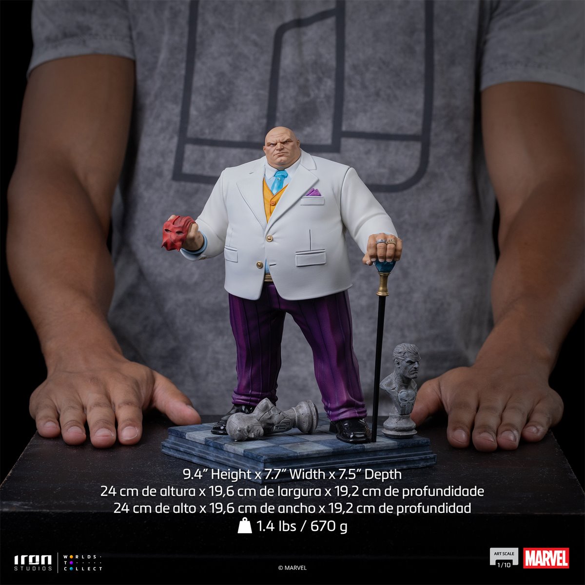 Kingpin Marvel Comics 1:10 Art Scale Limited Edition Statue - Image 4