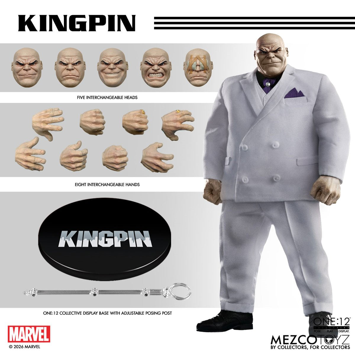 Kingpin One:12 Collective Action Figure - Image 2