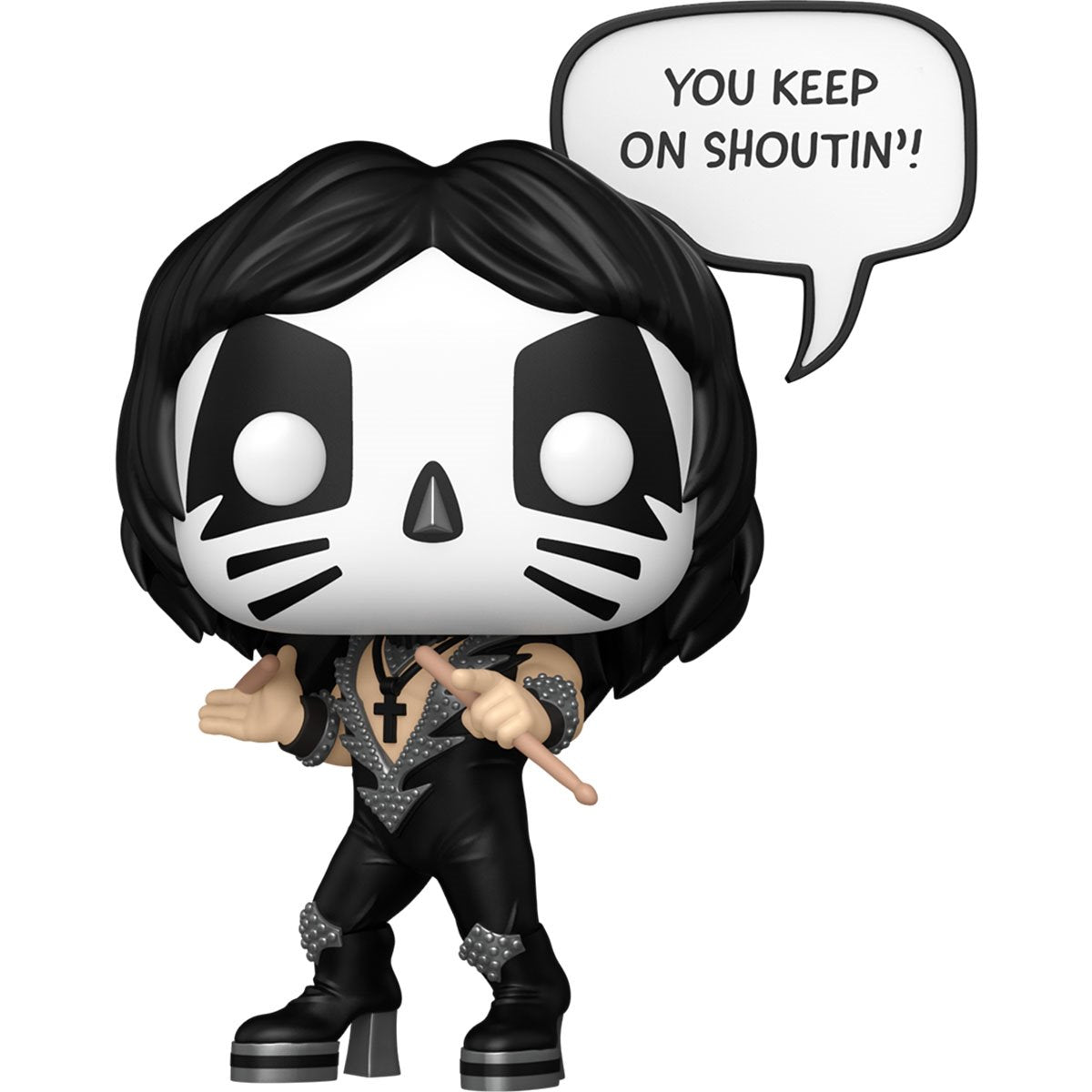 KISS The Catman Rock and Roll All Nite Pop! Sayings Funko Pop! Vinyl Figure #474 - Image 2