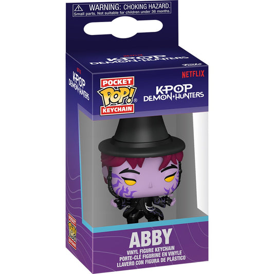 KPop Demon Hunters Abby (Demon) Funko Pocket! Pop! Key Chain - Image 2