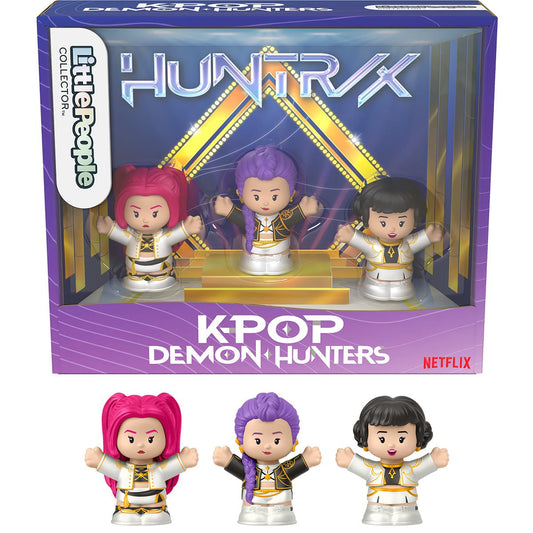 Kpop Demon Hunters Huntr/X Little People Collector Figure Set