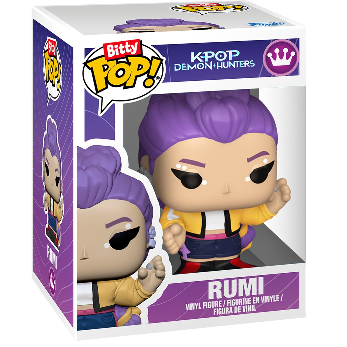 KPop Demon Hunters Rumi Funko Bitty Pop! Stages Mini-Figure - Image 6