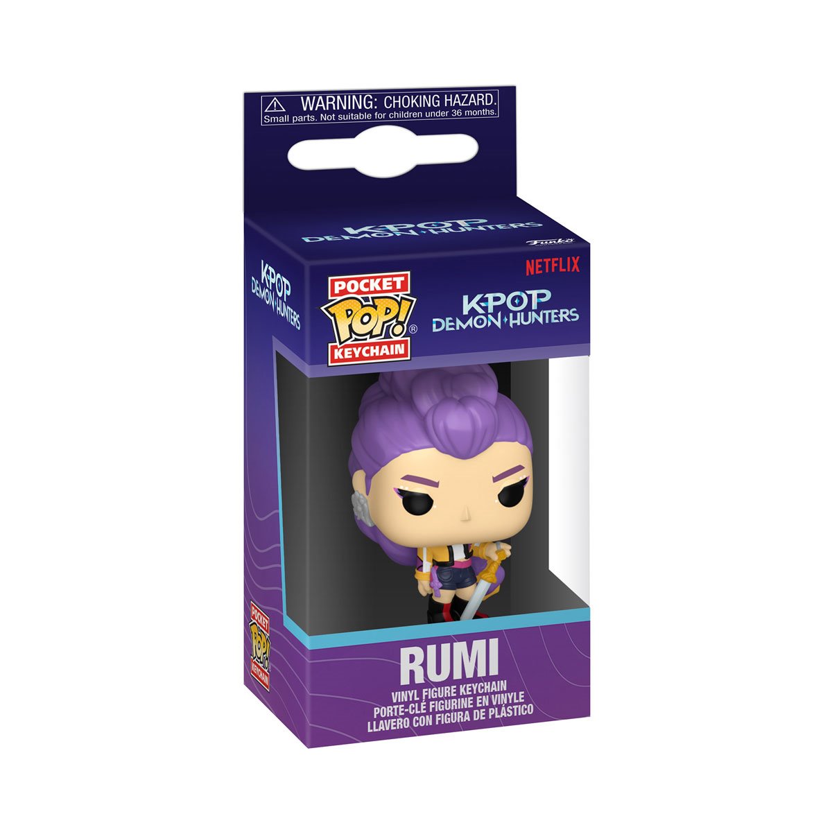 KPop Demon Hunters Rumi Funko Pocket Pop! Key Chain - Image 2
