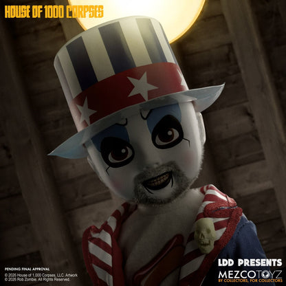 LDD Presents: Rob Zombie's House of 1000 Corpses Captain Spaulding 10-Inch Doll - Image 3
