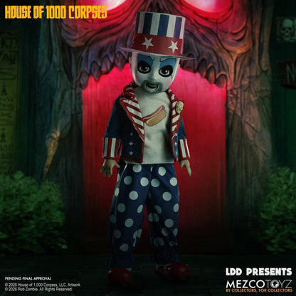 LDD Presents: Rob Zombie's House of 1000 Corpses Captain Spaulding 10-Inch Doll - Image 5