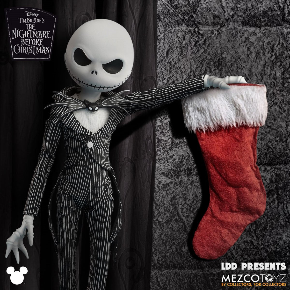 LDD Presents: The Nightmare Before Christmas Jack Skellington 10-Inch Doll - Image 5