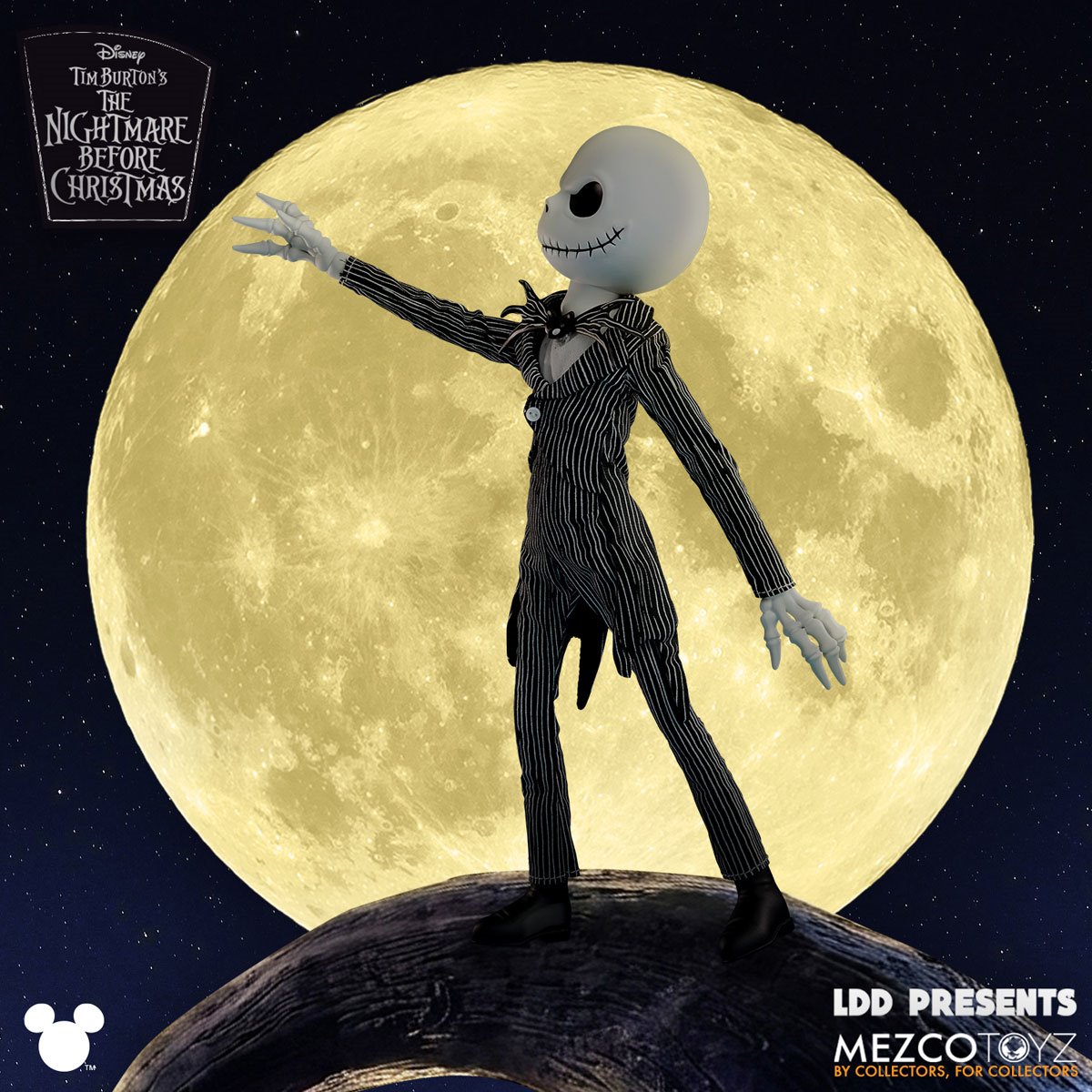 LDD Presents: The Nightmare Before Christmas Jack Skellington 10-Inch Doll - Image 7