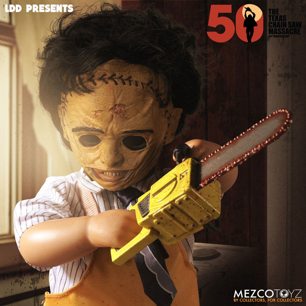 LDD Presents The Texas Chainsaw Massacre (1974) Leatherface Deluxe Edition 10 1/2-Inch Doll - Image 3